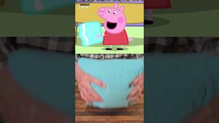 Chill Out With Peppa Pig&#39;s Homemade Icecream!🤤 #shorts #peppa #icecream #strawberryicecream