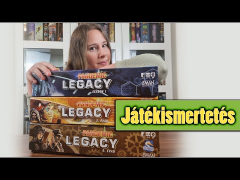 Pandemic Legacy 1., 2., 0. évad társasjáték ismertető + tippek (Spoilermentes) - Játék az élet