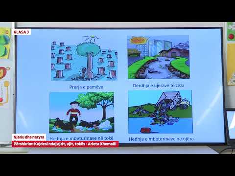 3066 - Njeriu dhe natyra - Përshkrim: Kujdesi ndaj ajrit, ujit, tokës