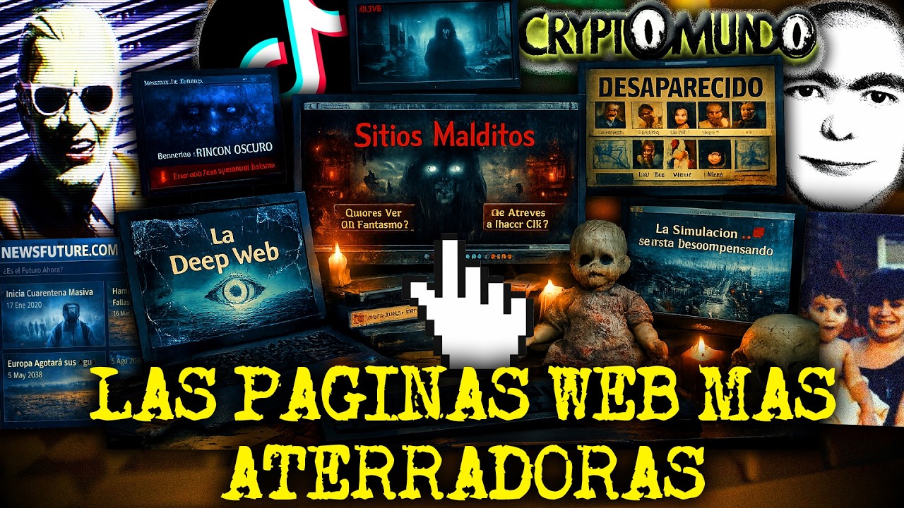 ¡NUNCA VISITES ESTAS PAGINAS! - LOS SITIOS WEB MAS ATERRADORES