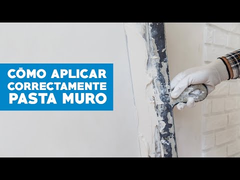 The correct use of wall paste