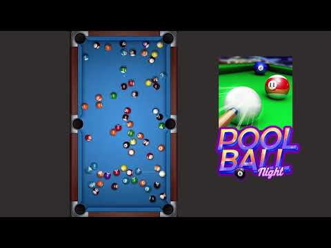 210304 PoolBallNight 录屏广告C06 2 修改细节 英语 1280x720 15s 为台球大师准备的游戏！ 超多球