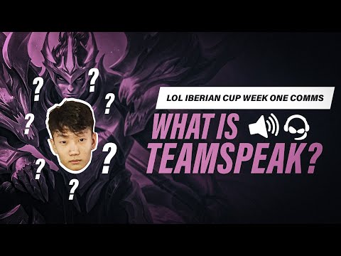 TEAMSPEAK TUTORIAL - Voice Comms LoL Iberian Cup #1 | Axolotl Esports