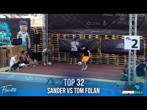 Sander v Tom Folan - Top 32 | Super Ball 2014, Liberec