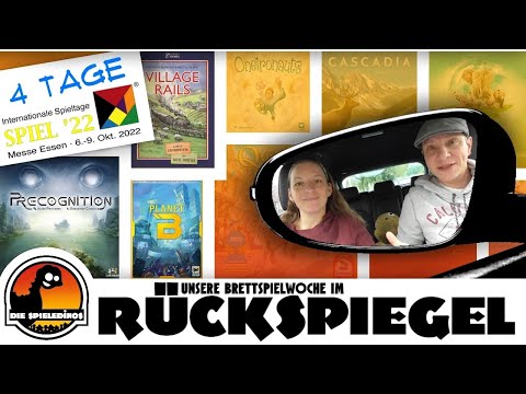 Unsere Brettspielwoche im Rückspiegel #40 Planet B / Precognition / Village Rails + 4 Tage Spiel 22