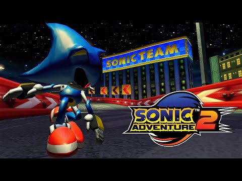 Sonic Adventure 2 - Radical Highway - Metal Sonic - No HUD - 4K HD 60Fps
