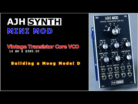 AJH Synth Mini Mod Vintage Transistor Core VCO image 2