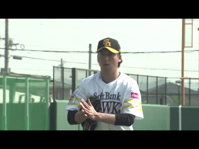 【ファーム】支配下登録へアピール!! ホークス・大竹風雅 3者凡退の好投!!  2025年4月9日 福岡ソフトバンクホークス 対 広島東洋カープ