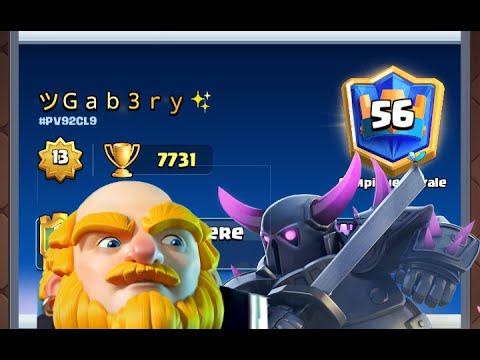 PEKKA + Royal Giant 👈 Crazy PEKKA deck in  Clash Royale