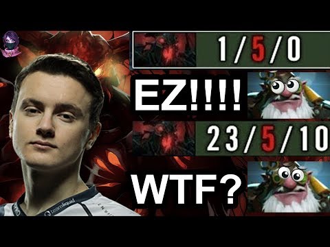 Miracle- Shadow Fiend ANGRY GOD "Gank Me More" Highlights by Time 2 Dota #dota2