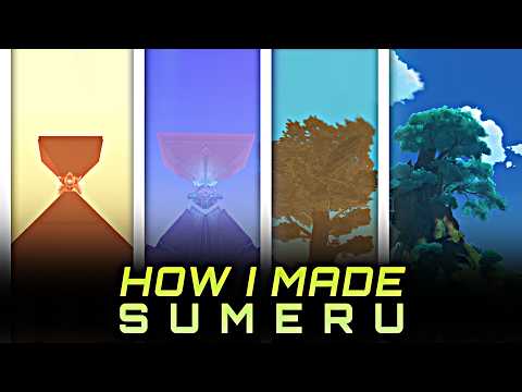 How I made Sumeru | Behind The Maps | Nebla - Sumeru | Genshin Impact | MTASA
