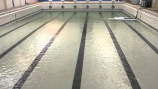 FILLING the new YMCA POOL