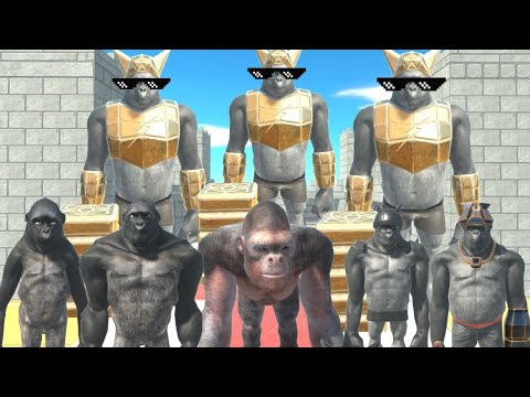 GHOR HAMMER BROTHERS CHALLENGE 3X PRIMATES  - ANIMAL REVOLT BATTLE SIMULATOR