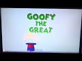 Goofy The Great Episode Title