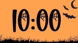 10 Minute Halloween Bats Timer (Spooky Electric Piano Tones at End)