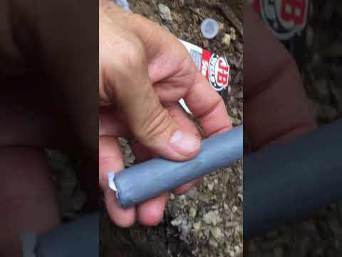 JB Weld Sewer Repair