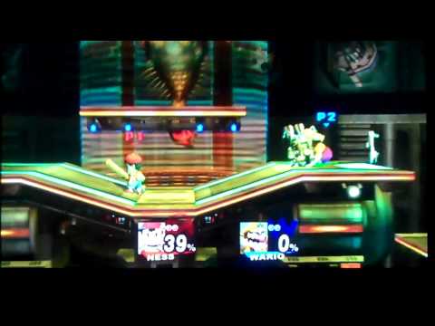 Brawl Replay 3 Ness vs Wario