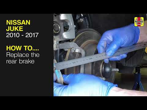 Nissan Juke (2010 - 2017) - Replace the rear brake pads
