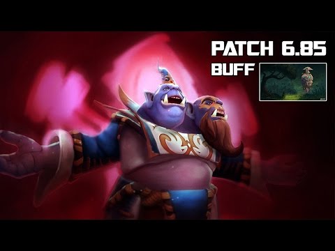 Dota 2 Patch 6.85 - Ogre Magi Buff Towers