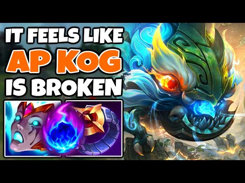 Sometimes it feels like AP Kog'maw Mid is actually OP
