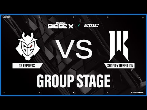 G2 Esports vs Shopify Rebellion | R6 Siege X at EWC 25 - Day 1 - Group Stage