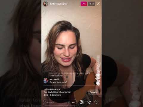 Kathryn Gallagher Instagram Live- August 21, 2020