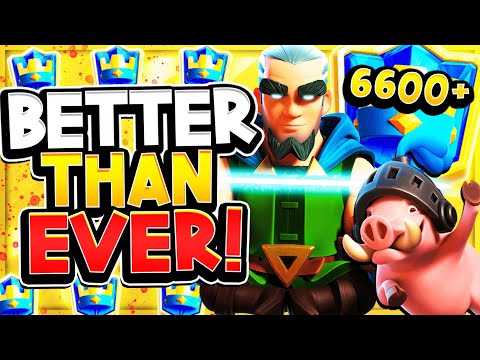 TOP 200 LADDER this ROYAL HOG DECK is BACK this META! - CLASH ROYALE