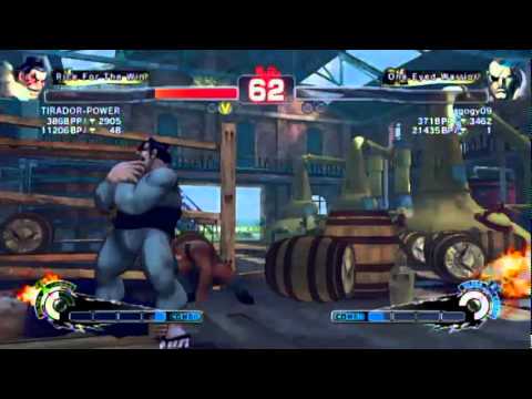 SSF4 AE TIRADOR-POWER (E. Honda) vs gogy09 (sagat)