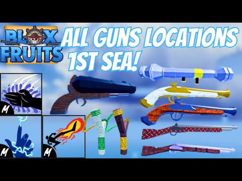 Getting all Guns in Blox Fruits | 1st Sea