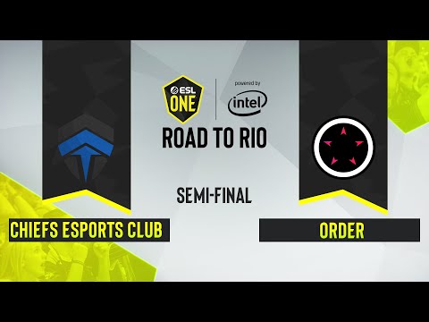CS:GO - Chiefs Esports Club vs. ORDER [Train] Map 2 - ESL One: Road to Rio - Semi-final - OCE