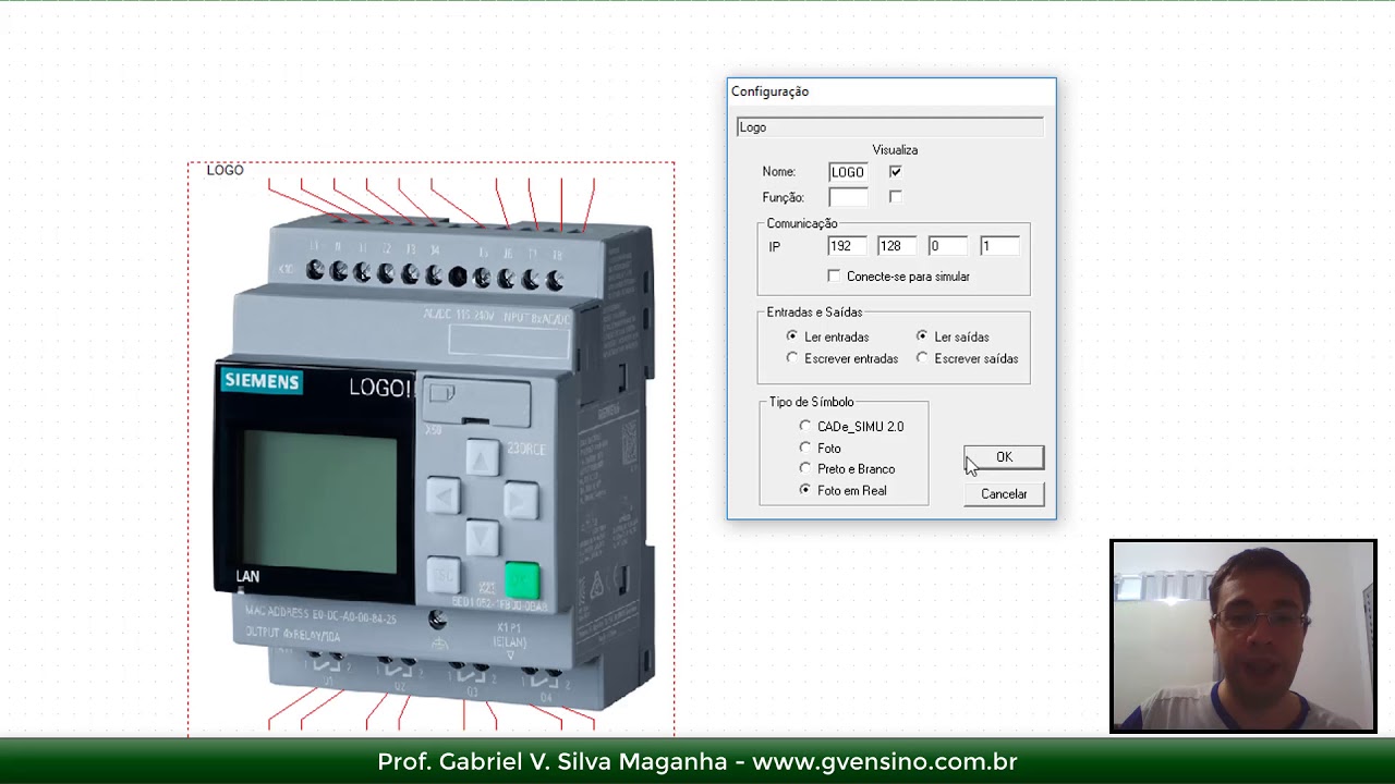 CLP #25 - SIMULADOR DE CLP E ELÉTRICA GRÁTIS PARA PC: CADeSimu