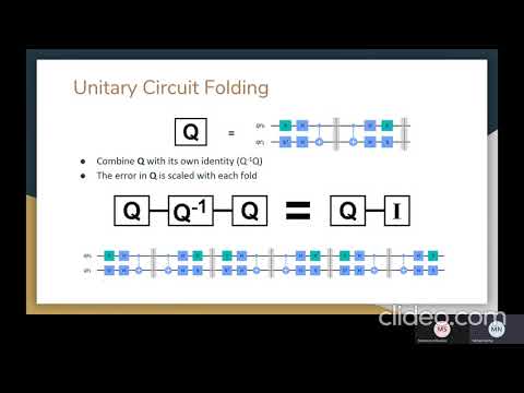 20P22   Quantum Error Mitigation using Unitary Circuit Folding and Extrapolation