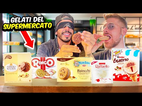QUANTO FANNO I SCHIFO I GELATI CONFEZIONATI DEL SUPERMERCATO? - LI ABBIAMO PROVATI E SONO ASSURDI!