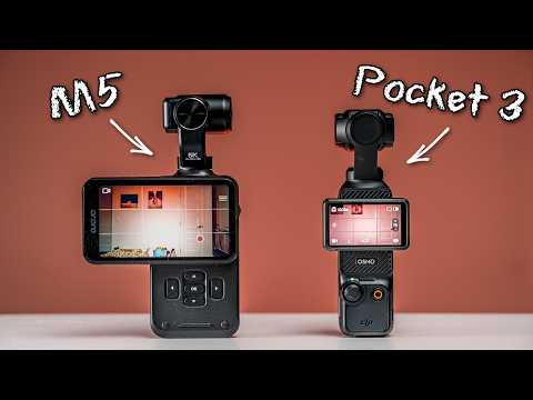 Ordro M5 vs DJI Osmo Pocket 3 Video Comparison // Closer than you think!