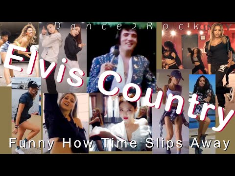 Elvis Presley (Funny How Time Slips Away)  (Rock with Shuffle Shapes, K-Pop, R&B) Dance2Rock Tribute