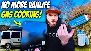 Why I'll NEVER Switch Back to Gas for Vanlife! | AMZCHEF Induction Hob