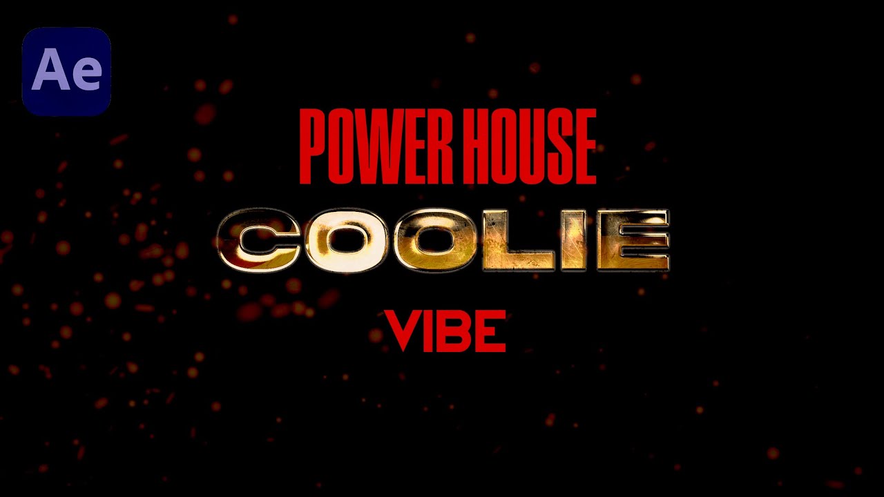 Powerhouse Vibe Titles – After Effects Template