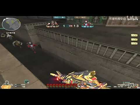 CF Zombie : Parkour #4 - M4A1-S Demonic Beast