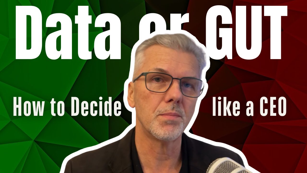 Gut vs. Data: How CEOs Make Smart Decisions Under Pressure!