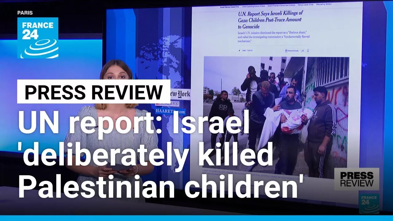 Video: France 24 reviews UN Gaza report, French heat wave, other news