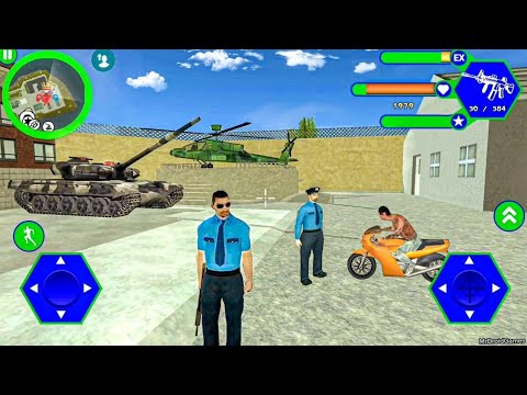 Miami Police Crime Vice Town Simulator Fun At Army Base - Android Gameplay
