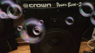 Video thumbnail for Prueba de sonido Crown Power Base 2 , 500 Watts Amp & Polk Speakers by rodrigo mery