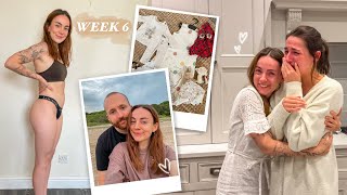 6 weeks pregnant ✨ symptoms & telling my sister I'm pregnant 💛 first trimester vlog *first baby*