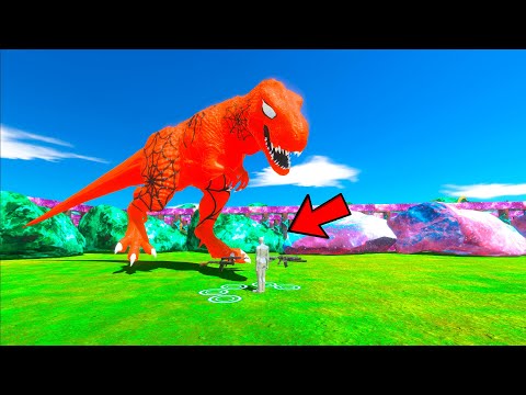 ⚔️ FPS AVATAR VS SPIDERMAN T-REX EXTREME DEATH RUN - Animal Revolt Battle Simulator
