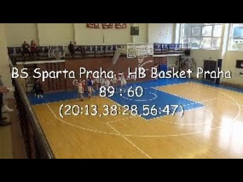 2019 1214 U17 Extraliga _ BA Sparta Praha - HB Basket Praha