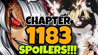 FOREST/EARTH GOD REVEALED!! 😱 SANJI vs RAIN GOD ZAZA! One Piece Chapter 1183 Spoilers Tagalog Review