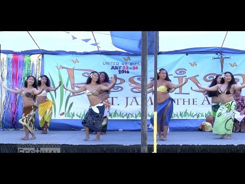 Kawailehua Hula Ohana @ St James Festival, Fremont -  2016