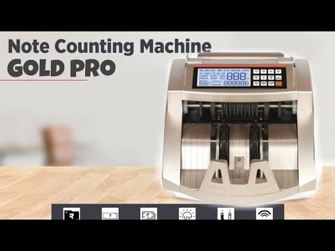Swaggers Note Counting Machine with Fake Note Detector