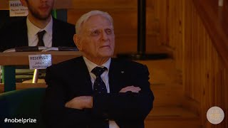 Dr. Manthiram delivered the 2019 Chemistry Nobel Prize Lecture on behalf of Dr. John B. Goodenough