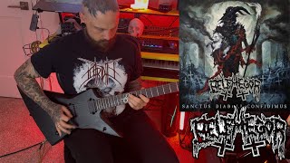 Belphegor - Sanctus Diaboli Confidimus - Guitar Cover